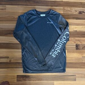 Columbia Charcoal Long Sleeve Performance Shirt